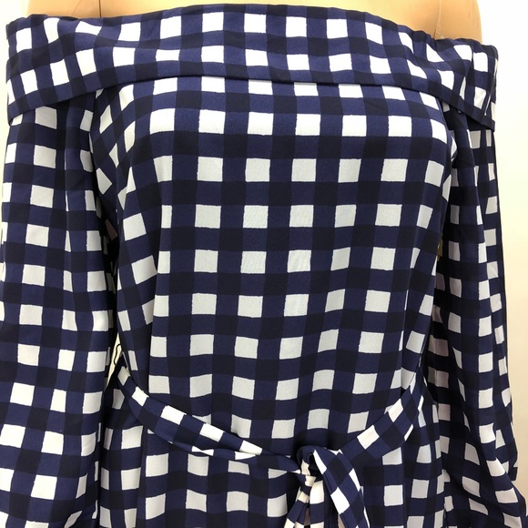 Banana Republic New XS Navy blue white dress  #3 - Picture 4 of 8